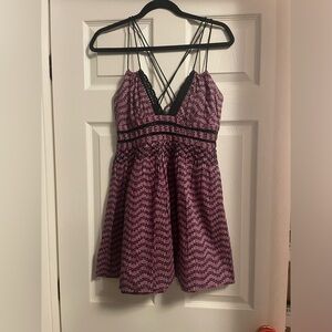 Plenty by Tracy Reese- Anthropologie Purple Dot Dress- Size 10
